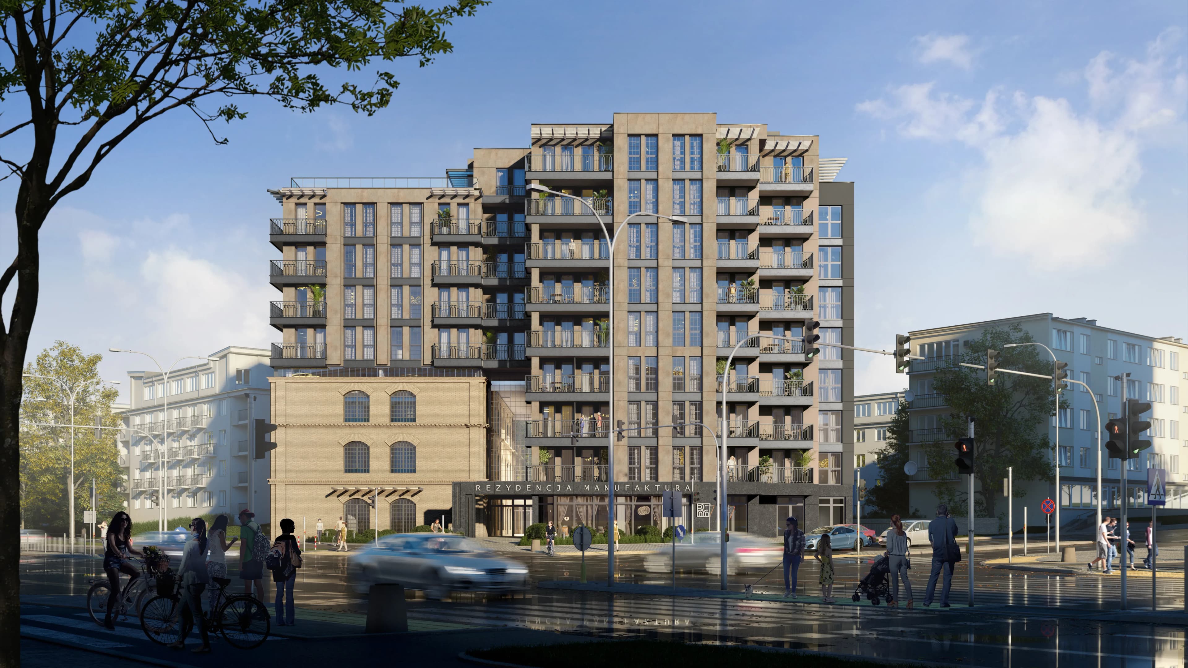 Rezydencja Manufaktura - Wizualizacja